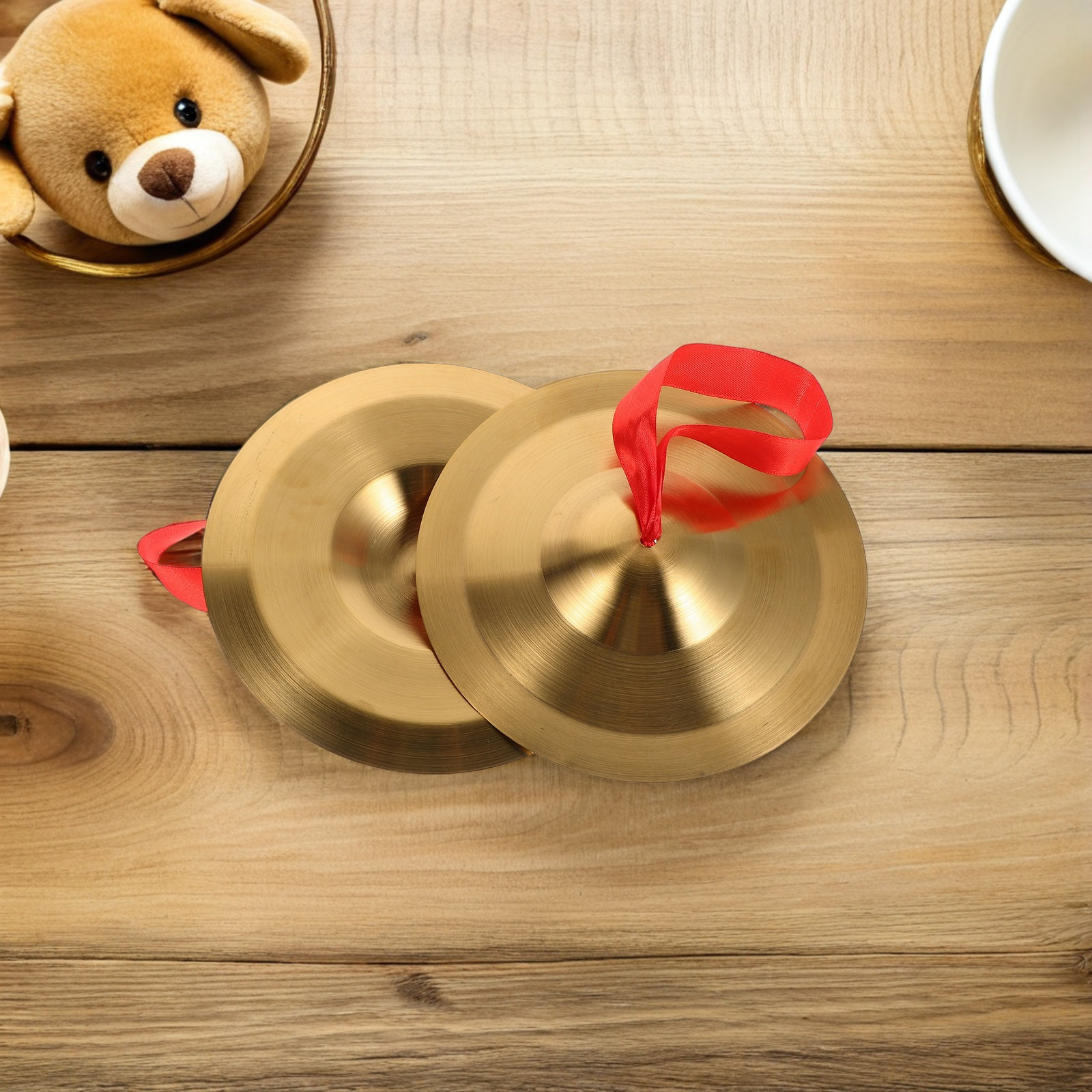 1Pair Alloy Cymbals Mini Small - Musical Instrument Band ulasan dan harga