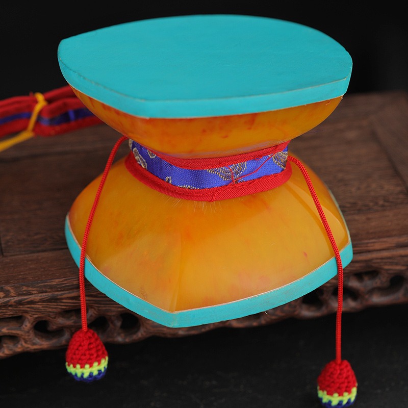 12CM Nepalese Hand Drums With  - Tambourine Hand Drum ulasan dan harga