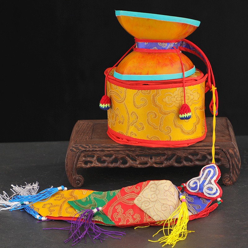 12CM Nepalese Hand Drums With  - Tambourine Hand Drum ulasan dan harga