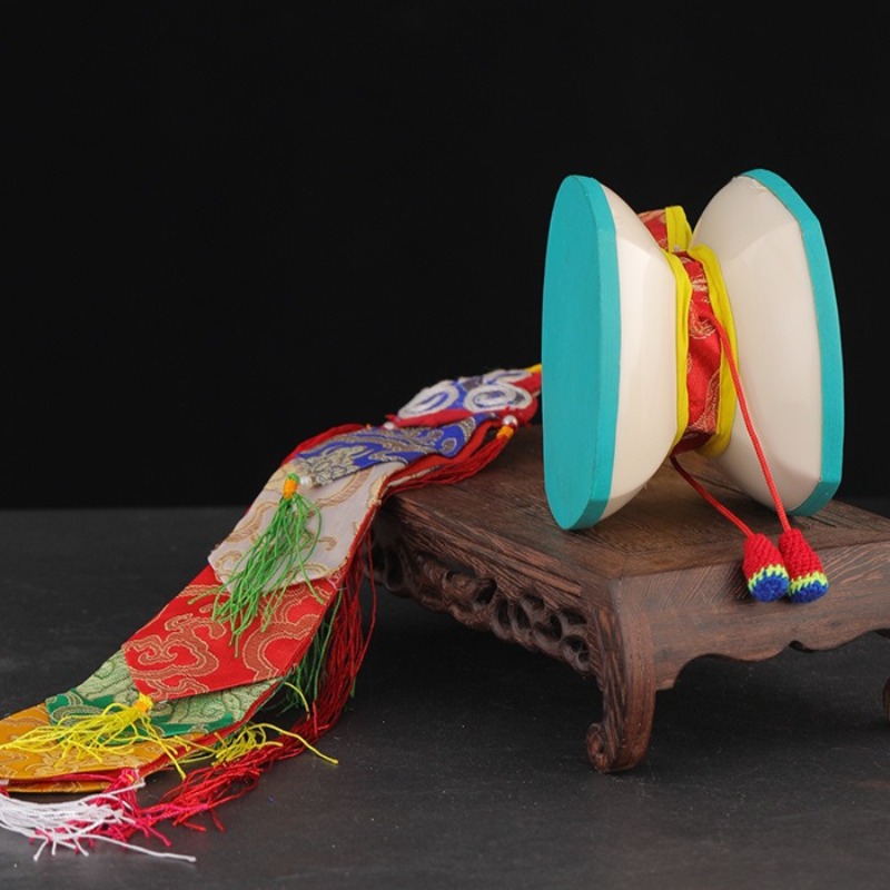 12CM Nepalese Hand Drums With  - Tambourine Hand Drum ulasan dan harga