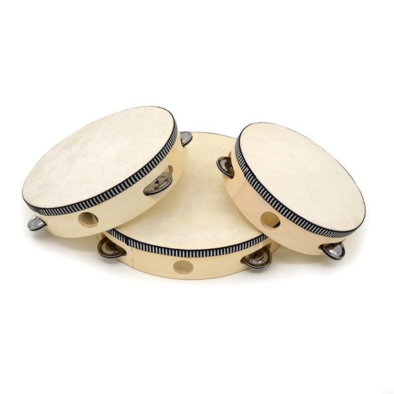 Tambourines with Metal Bells D - Tambourine Hand Drum ulasan dan harga
