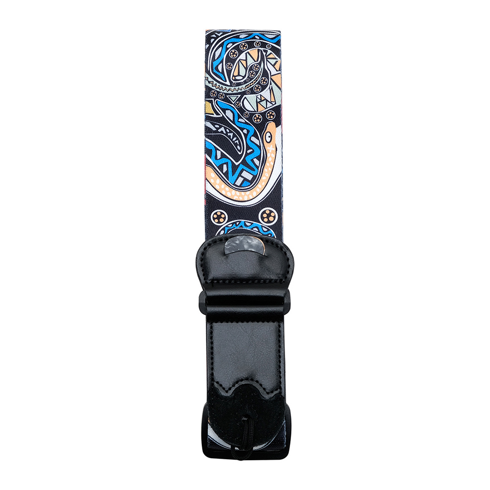 Electric Guitar Strap Embroide - Musical Instrument Band ulasan dan harga