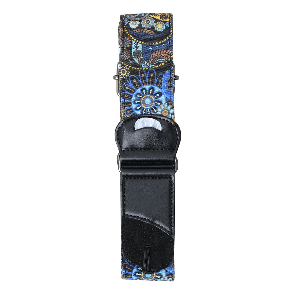 Electric Guitar Strap Embroide - Musical Instrument Band ulasan dan harga
