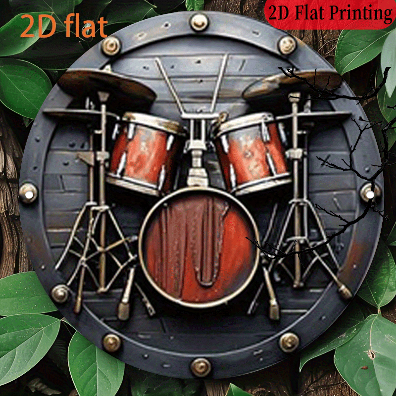 2D Flat, 1pc, 20.32x20.32 cm 2 - Musical Instrument Band ulasan dan harga