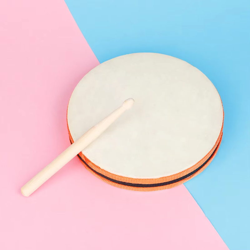 Hand Drum Double Side With Dru - Tambourine Hand Drum ulasan dan harga