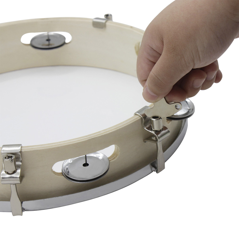 10 Inches Tambourine Adjustabl - Tambourine Hand Drum ulasan dan harga